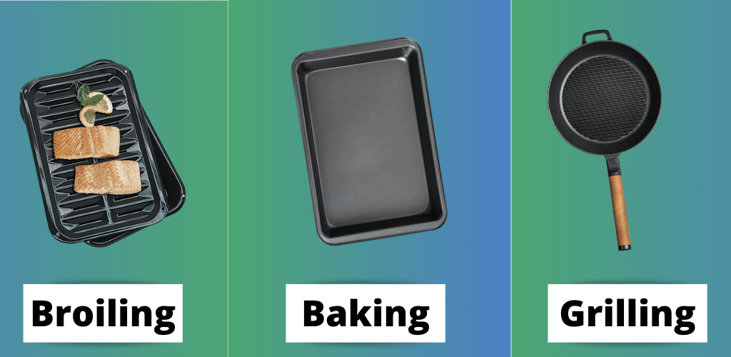 Broil vs Bake