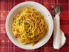 spaghetti, spaghetti carbonara, cabonara