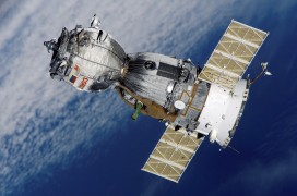 satellite, spacecraft, space